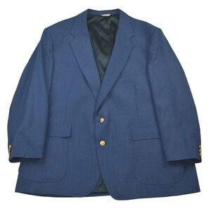 Classic Men's Blue Blazer with Gold Buttons
